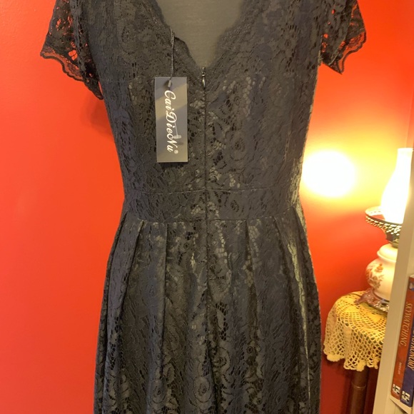 Oh Soo Sweet Black Lace Dress - Picture 11 of 16